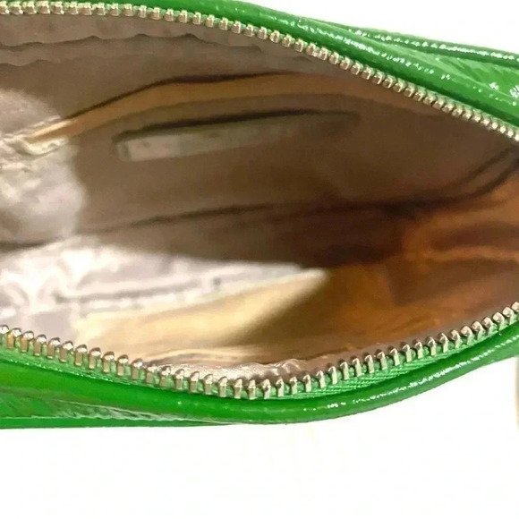 Michael kors green leather crossbody handbag - Picture 7 of 9